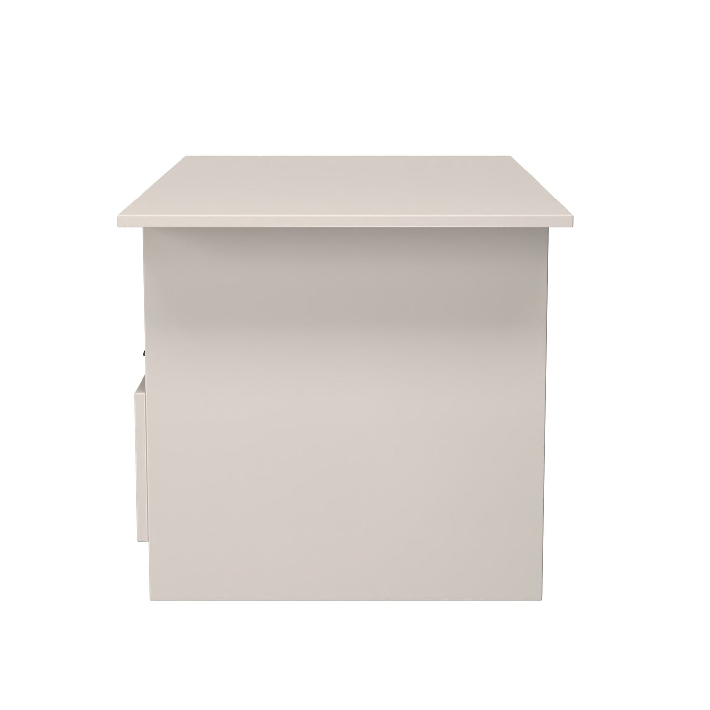 Bora Coffee Table Off-White 1 Shelf 1 Drawer 93cm