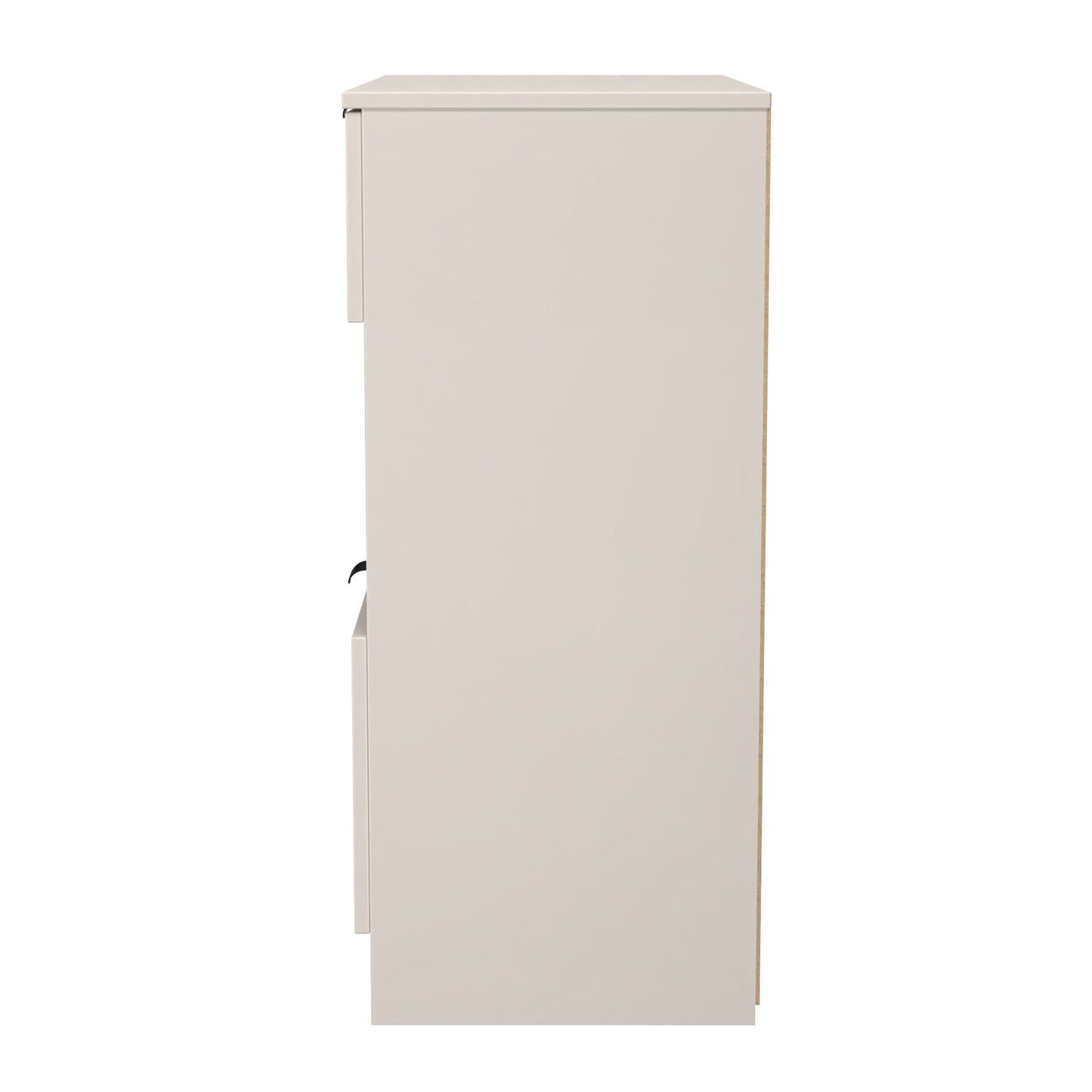 Bora Chest of Drawers Off-White 1 Shelf 2 Drawers 89cm