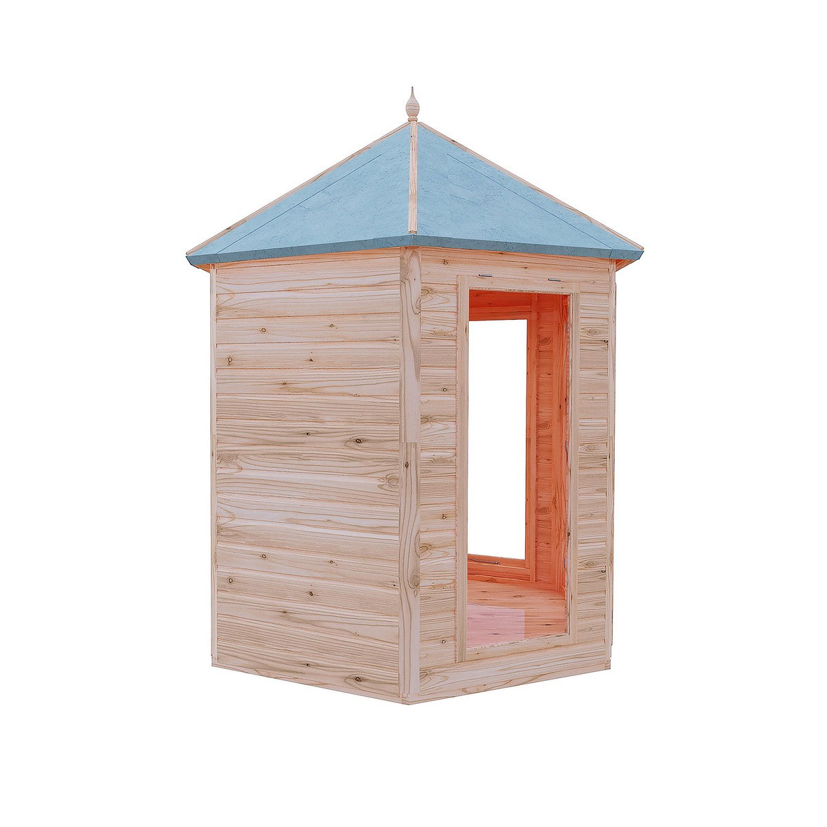 Shire Buttermere 6' 10" x 9' 4" Hexagonal Hip Summerhouse - Premium Dip Treated Shiplap