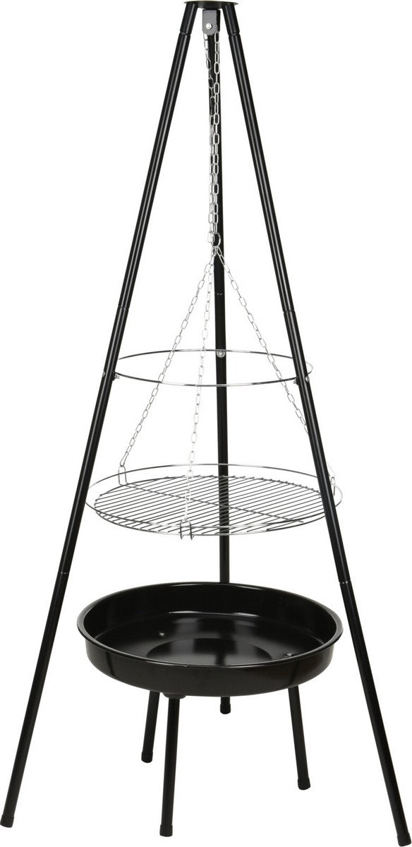 Charcoal Firebowl Tripod Set Steel 151cm by BBQ