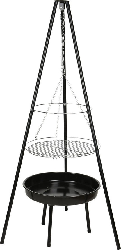 Charcoal Firebowl Tripod Set Steel 151cm by BBQ