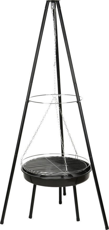 Charcoal Firebowl Tripod Set Steel 151cm by BBQ