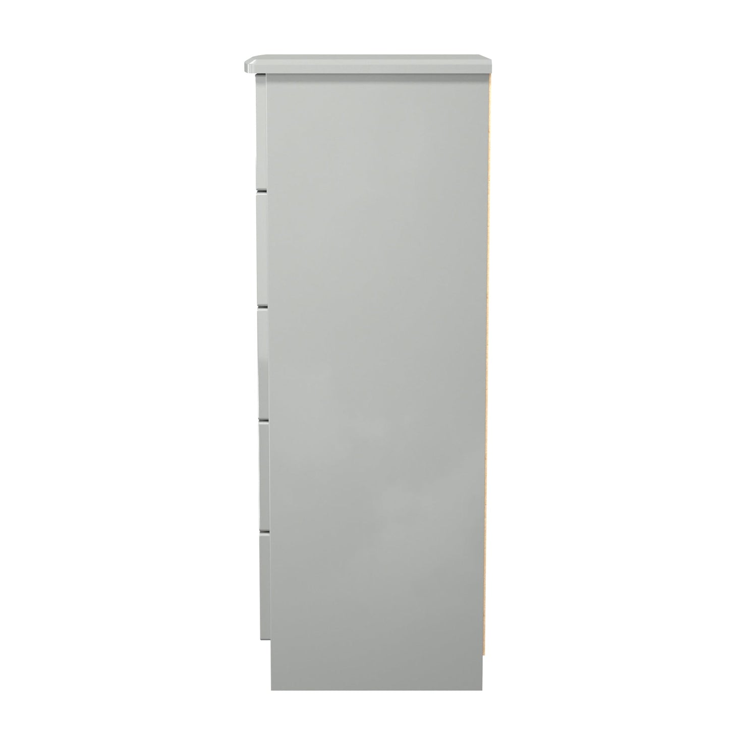 Camden Tall Tallboy Grey 5 Drawers 108cm