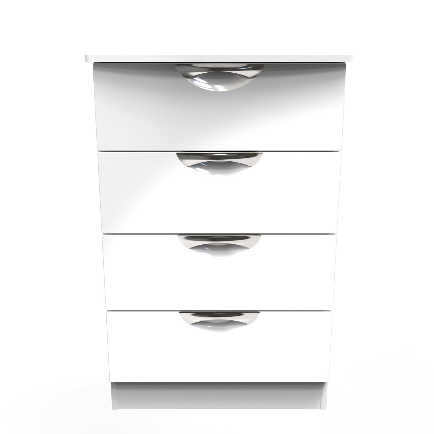 Camden Chest of Drawers White 4 Drawers 58cm