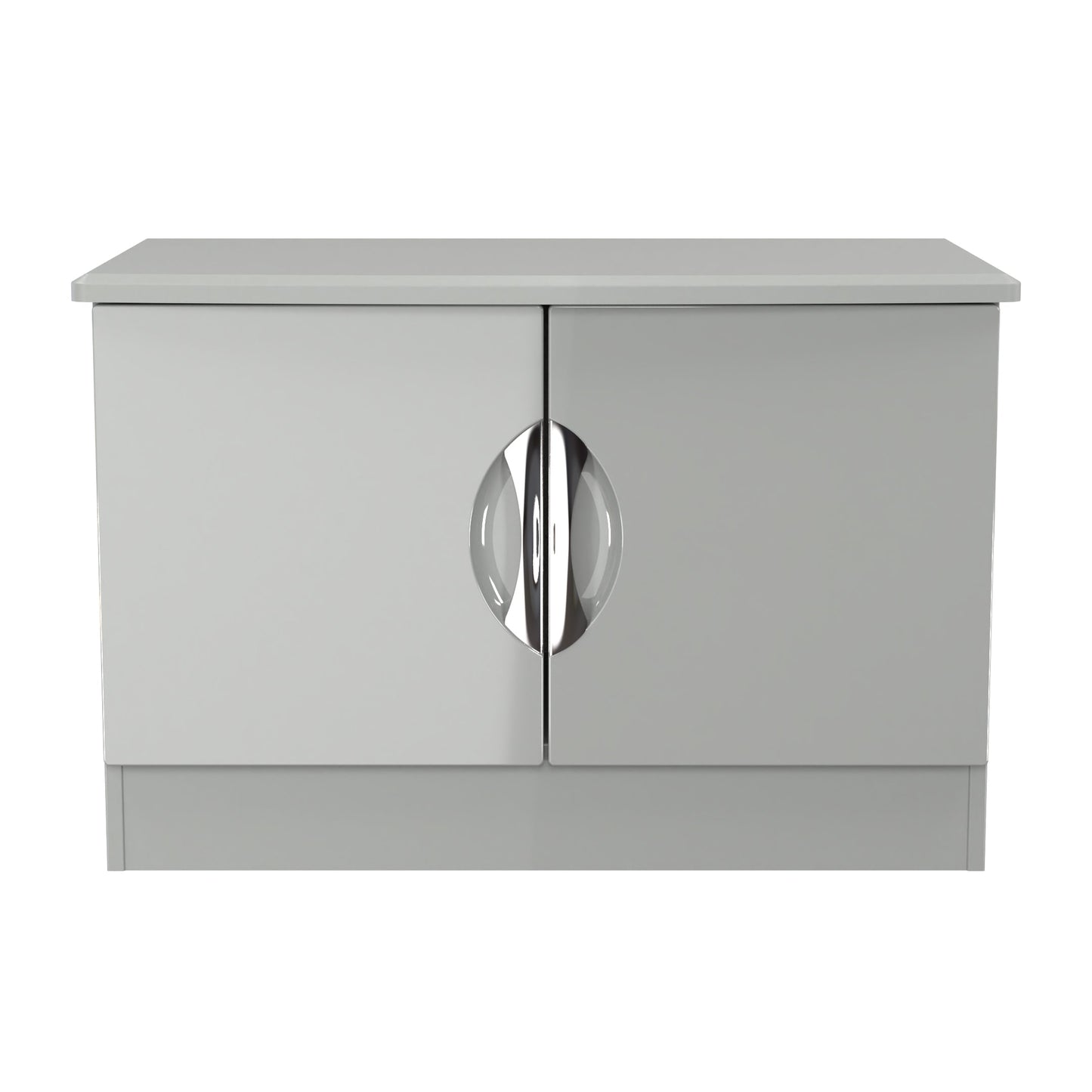 Camden TV Unit Grey 2 Doors 77cm