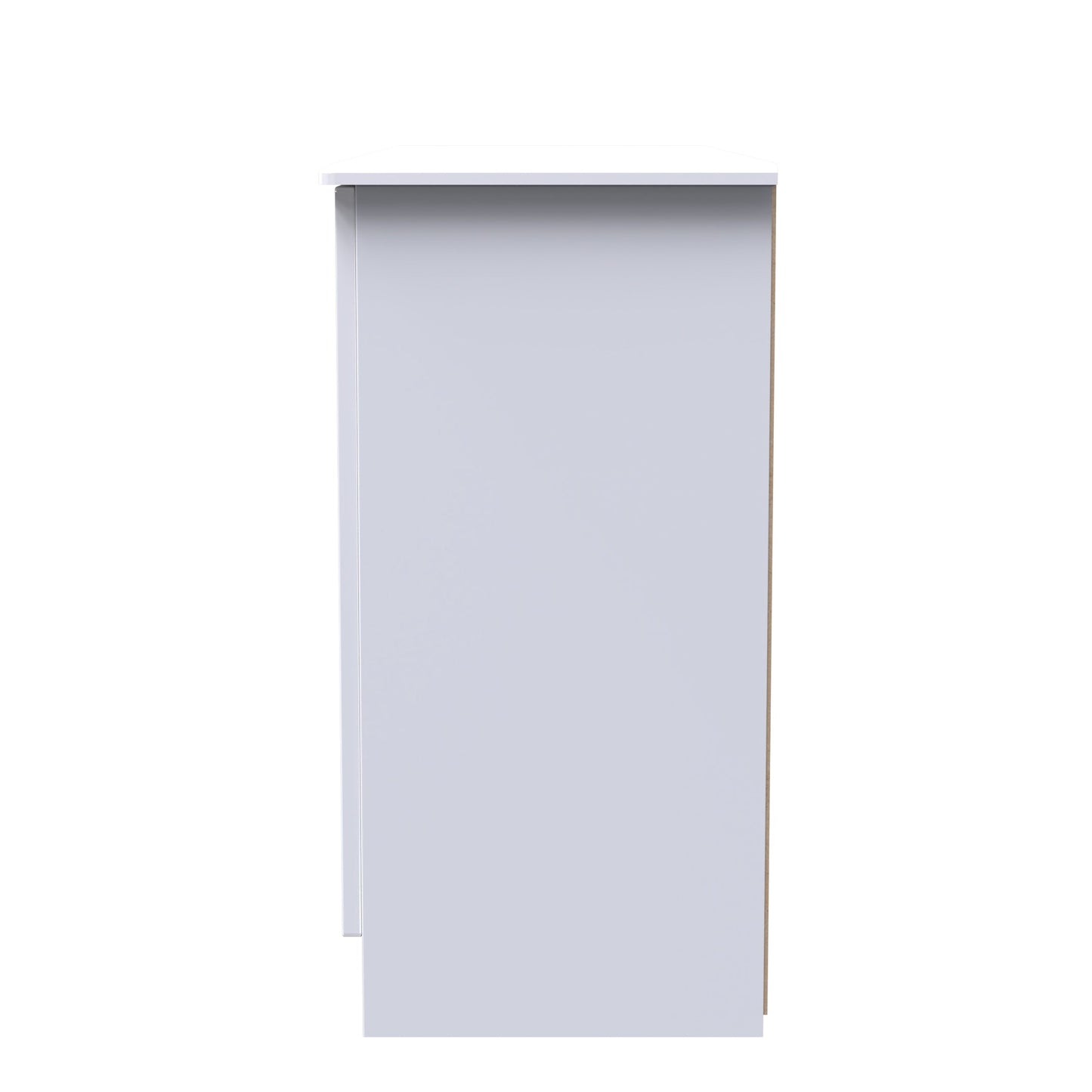 Camden Large Sideboard White 2 Doors 3 Drawers 128cm