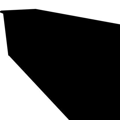 Camden TV Unit Black 5 Shelves 1 Drawer 146cm