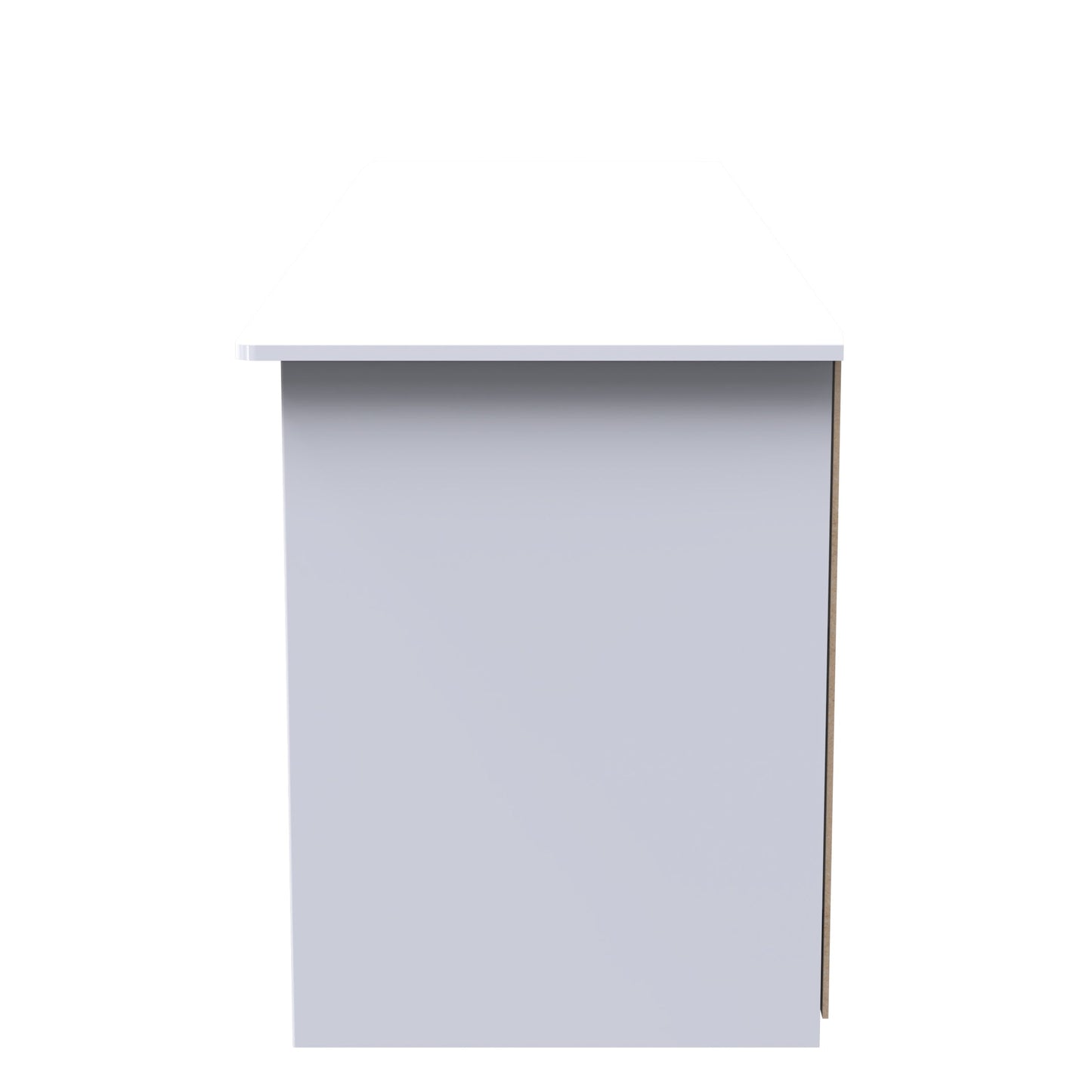 Camden Cupboard White 5 Shelves 1 Drawer 146cm