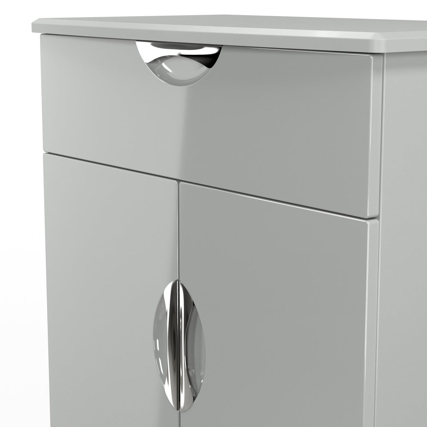 Camden Sideboard Grey 2 Doors 1 Drawer 79cm