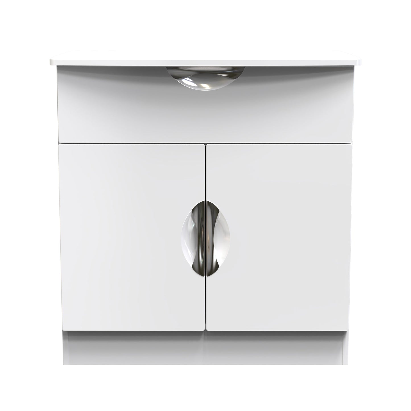 Camden Sideboard White 2 Doors 1 Drawer 79cm