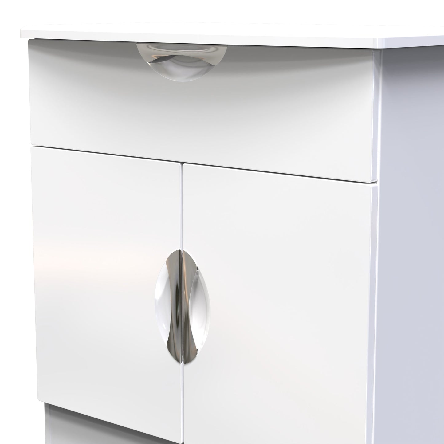 Camden Sideboard White 2 Doors 1 Drawer 79cm