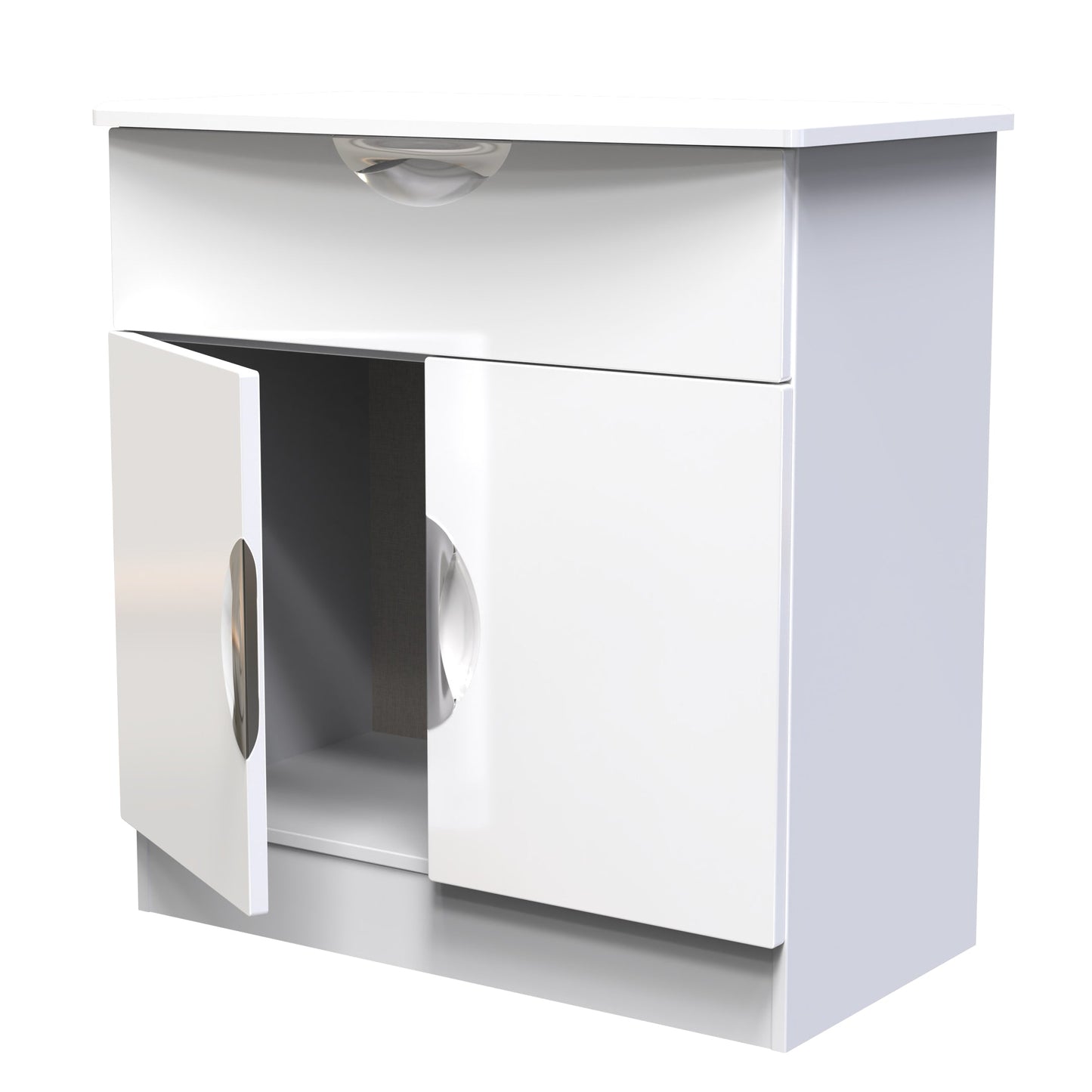 Camden Sideboard White 2 Doors 1 Drawer 79cm