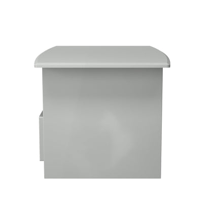 Camden Coffee Table Grey 1 Shelf 1 Drawer 93cm