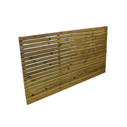 Contemporary Garden Fencing 180cm wide x 90cm tall Churnet Valley - CFP6X3