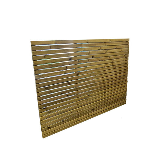 Contemporary Garden Fencing 180cm wide x 120cm tall by Churnet Valley - CFP6X4