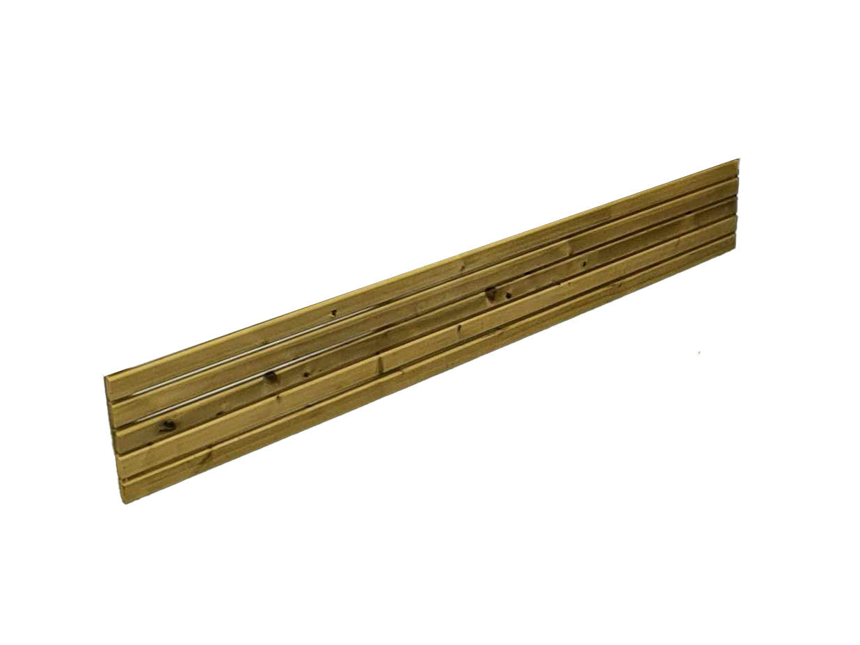 Contemporary Garden Fencing 180cm wide x 30cm tall by Churnet Valley - CFP6X1