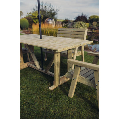 Clover Garden Patio Dining Set by Churnet Valley - 6 Seats - CLOT102