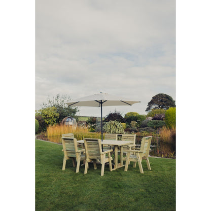 Clover Garden Patio Dining Set by Churnet Valley - 6 Seats - CLOT103