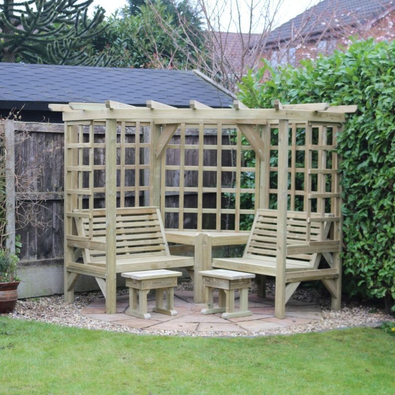 Clementine Garden Arbour 4 Seats