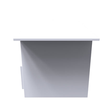 Contrast Coffee Table Grey & White 1 Shelf 1 Drawer 93cm