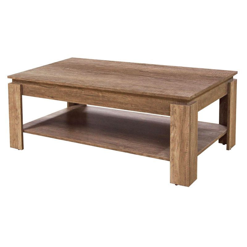 GFW Canyon Coffee Table Natural 1 Shelf