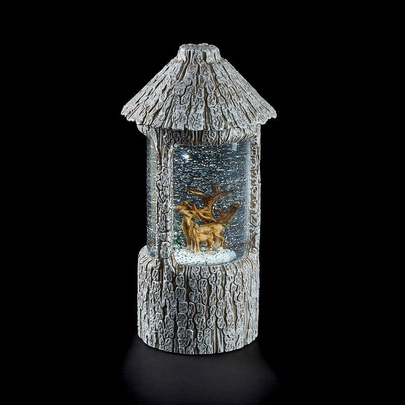 Winter Deer LED Christmas Decoration with Spinning Glitter Primary Image