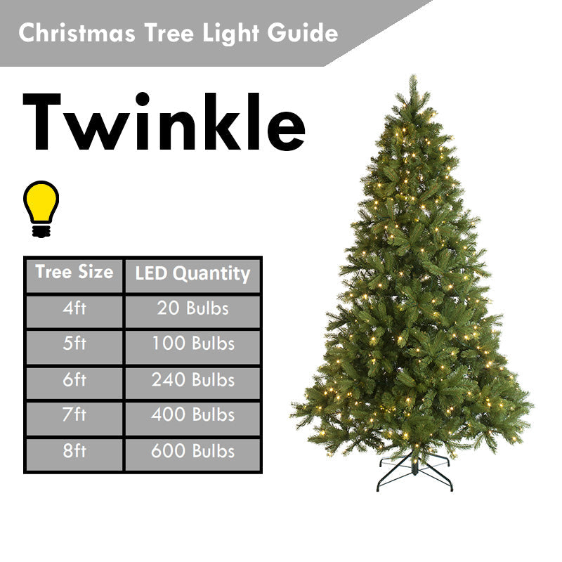 6 Foot Berries & Cones Christmas Tree Artificial - Fibre Optic Warm White