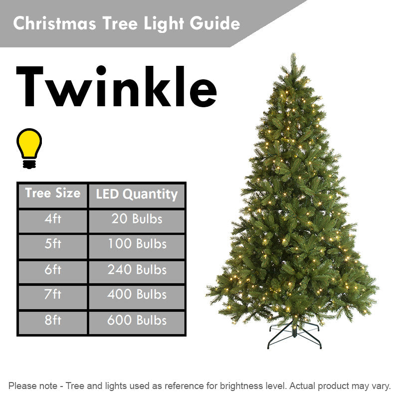 6ft Christmas Tree Artificial - Dark Green  1696 Tips