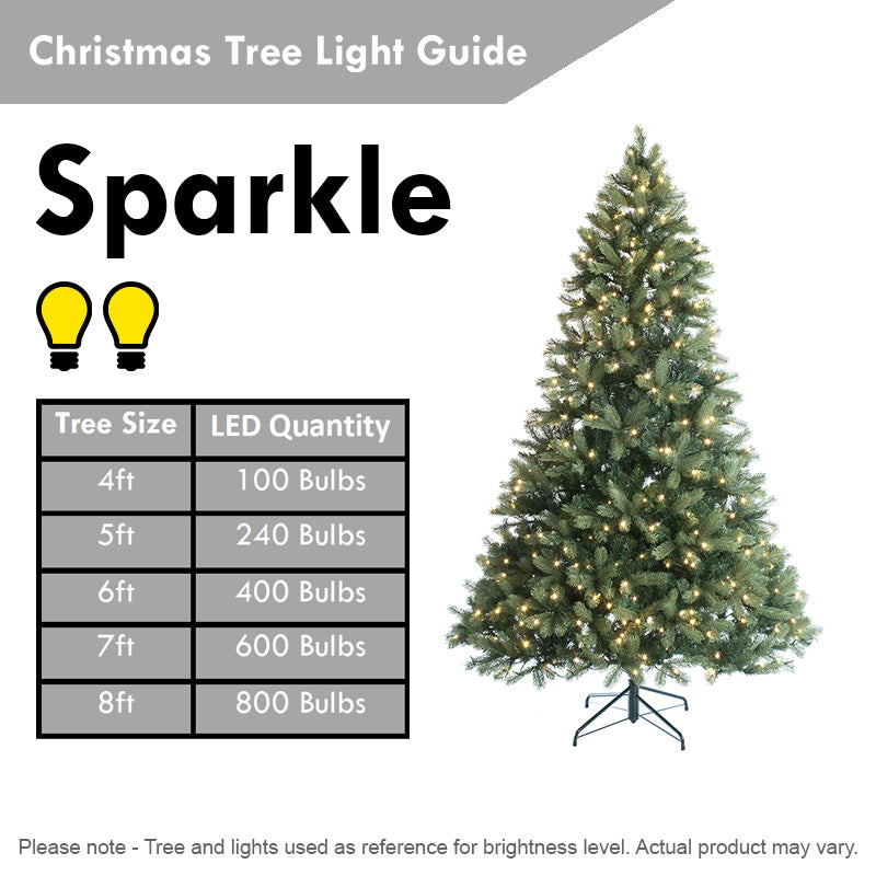 7ft Christmas Tree Artificial - Dark Green  3116 Tips