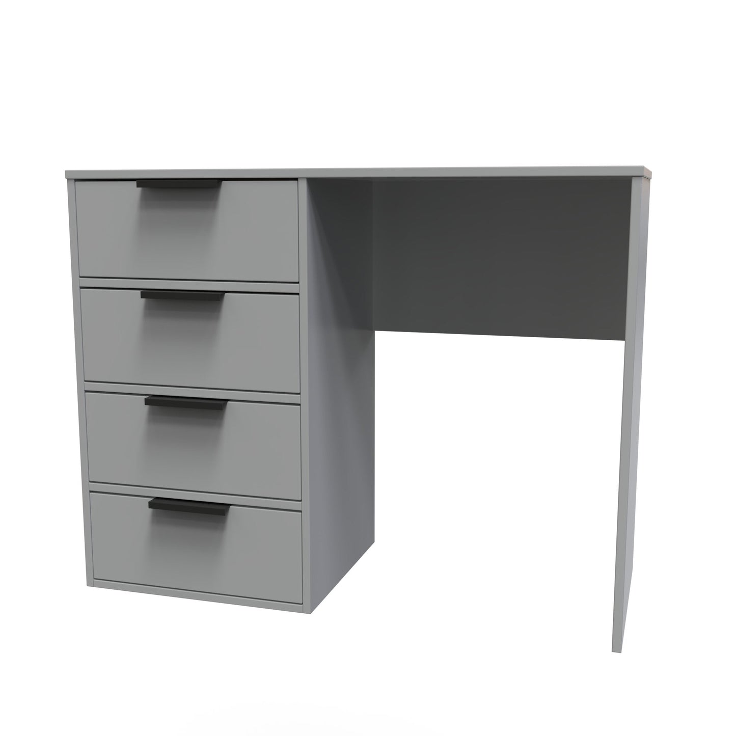 Diego G Desk Grey 4 Drawers 97cm