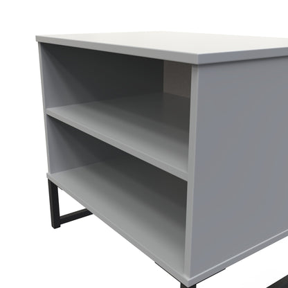 Diego G Shelving Unit Grey 2 Shelves 58cm