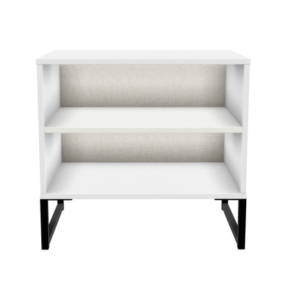 Diego G Shelving Unit White 2 Shelves 58cm