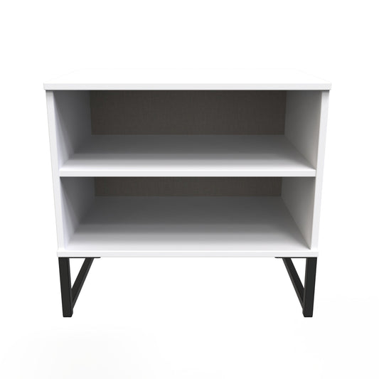 Diego G Shelving Unit White 2 Shelves 58cm
