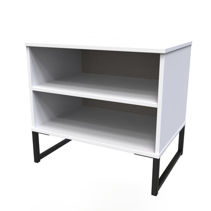 Diego G Shelving Unit White 2 Shelves 58cm