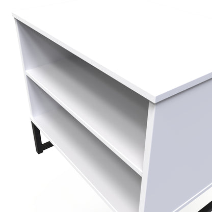 Diego G Shelving Unit White 2 Shelves 58cm
