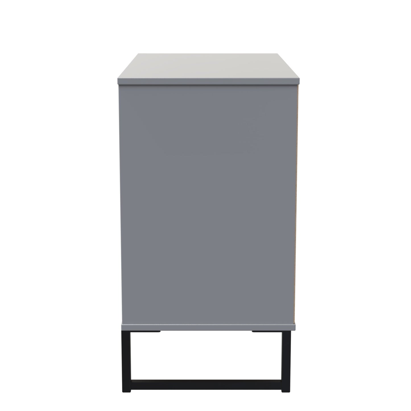 Diego G Chest of Drawers Grey 3 Drawers 76cm