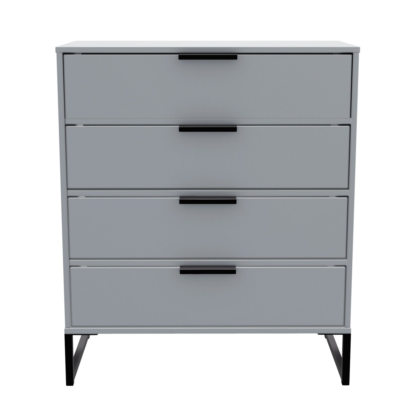 Diego G Chest of Drawers Grey 4 Drawers 91cm
