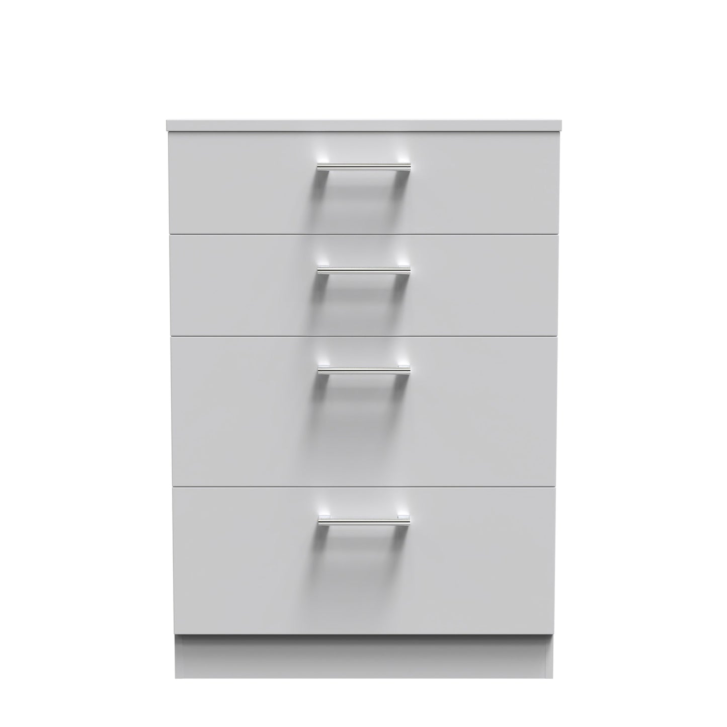 Devon Tall Chest of Drawers Grey 4 Drawers 108cm