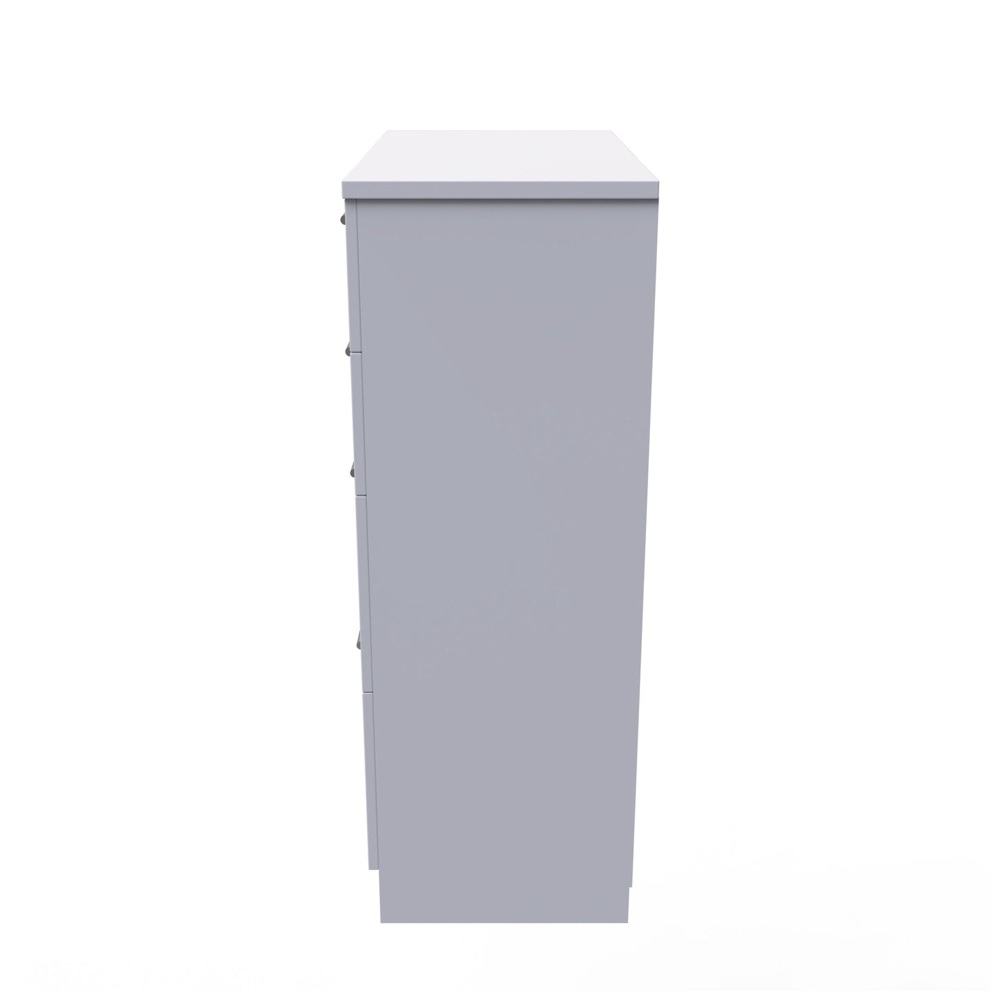 Devon Tall Chest of Drawers Grey 4 Drawers 108cm