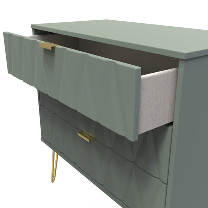 Diamond Chest of Drawers Not Applicable 3 Drawers 77cm