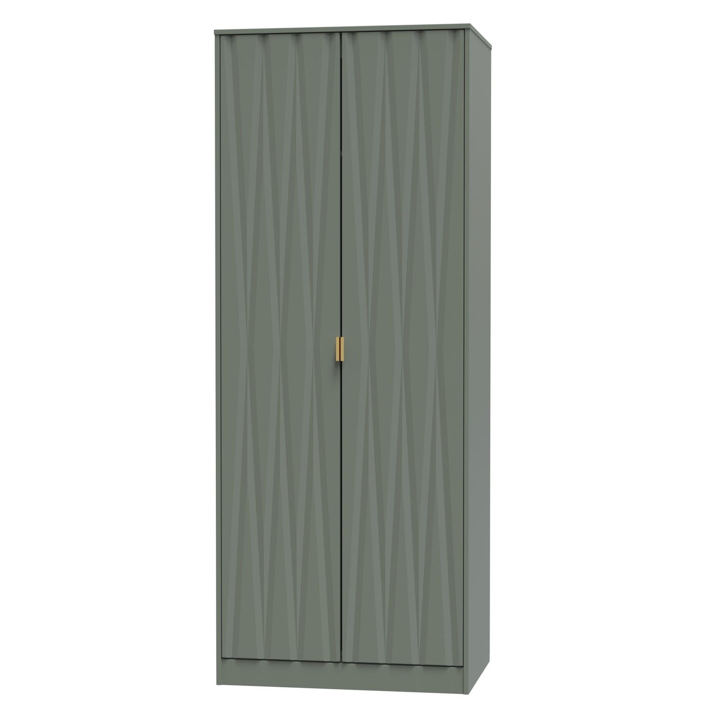 Diamond Tall Wardrobe Not Applicable 2 Doors 197cm