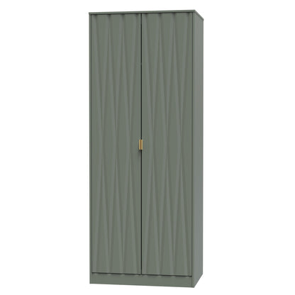 Diamond Tall Wardrobe Not Applicable 2 Doors 197cm
