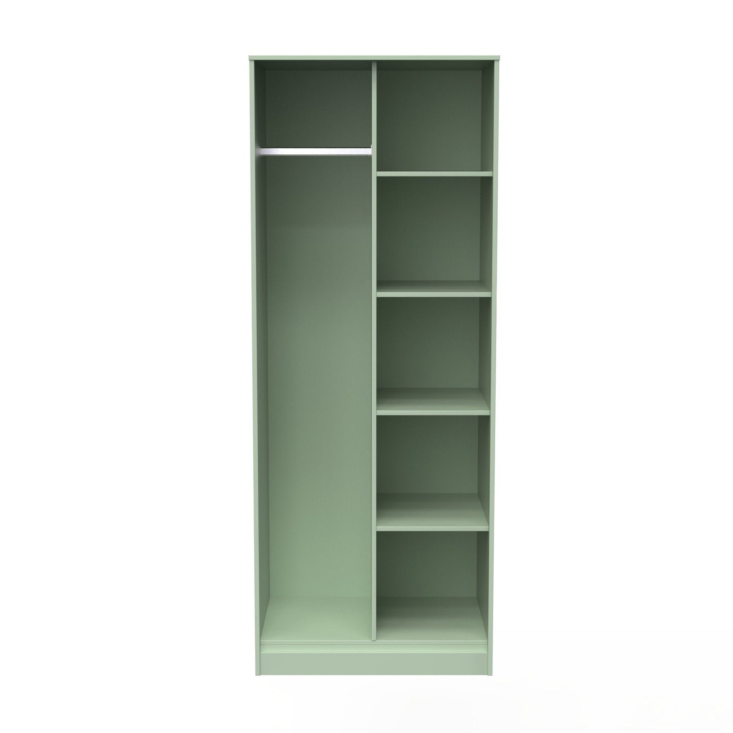 Diamond Tall Wardrobe Not Applicable 5 Shelves 197cm