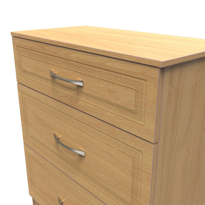 Dorset Chest of Drawers Oak 3 Drawers 89cm
