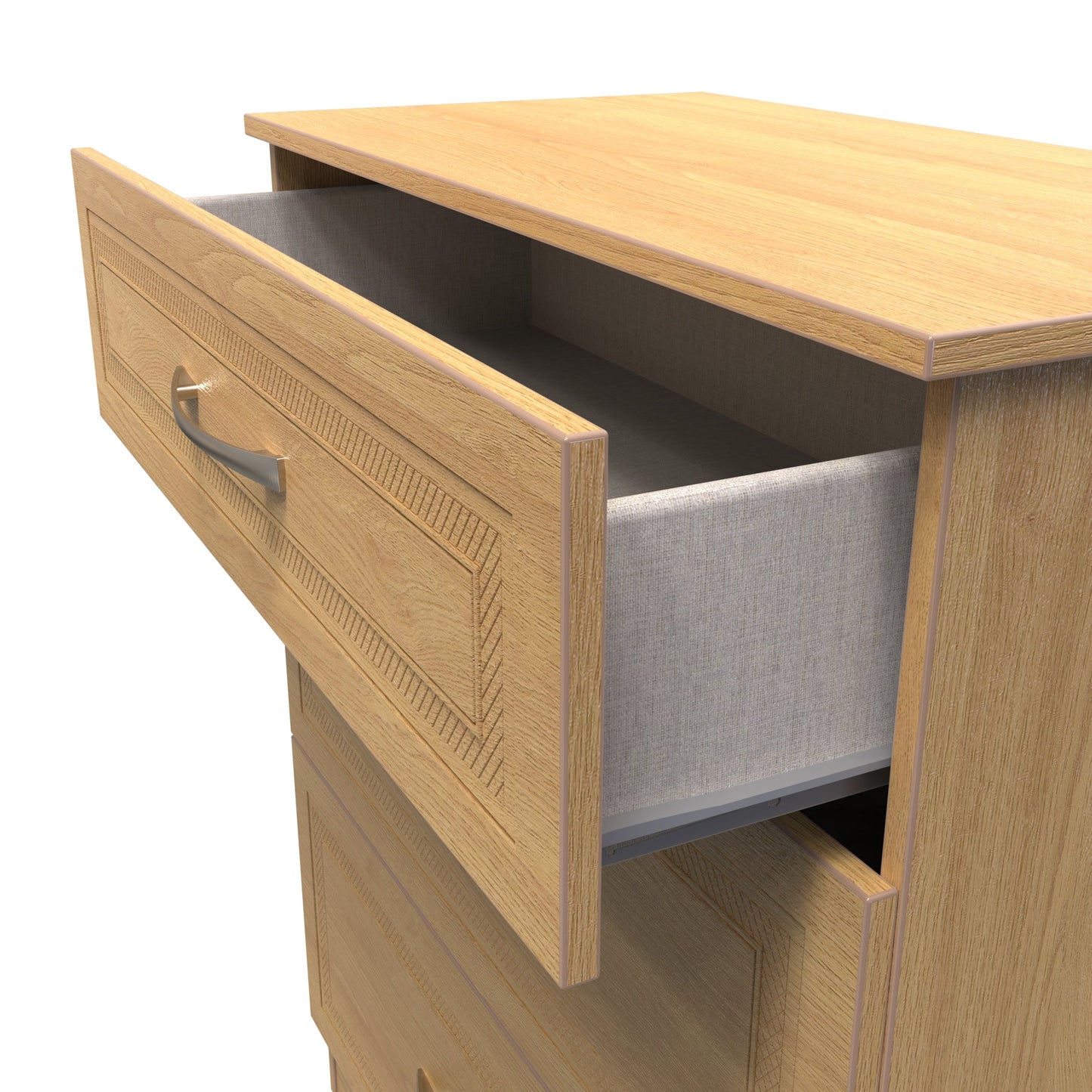 Dorset Chest of Drawers Oak 3 Drawers 89cm