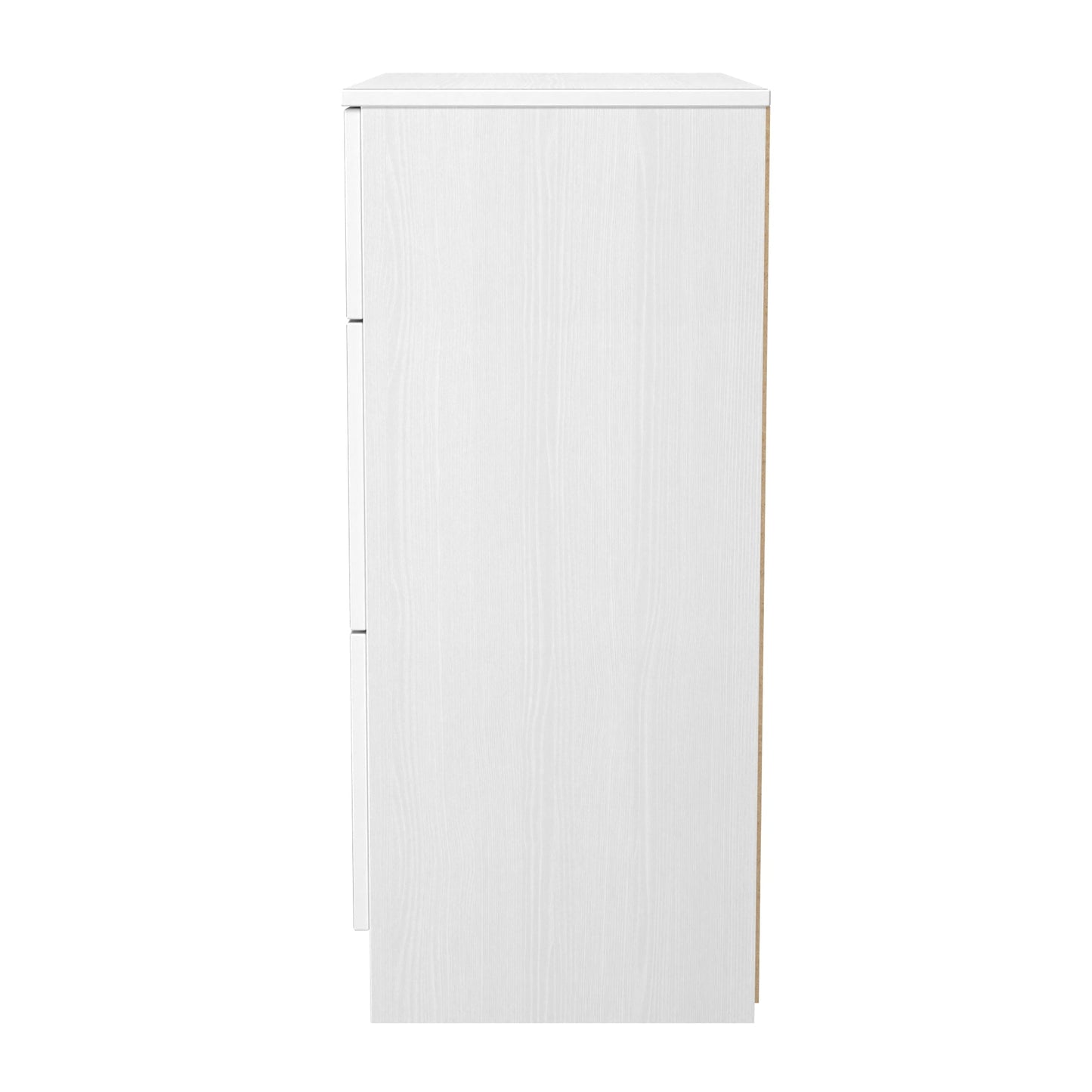 Dorset Chest of Drawers White 3 Drawers 89cm
