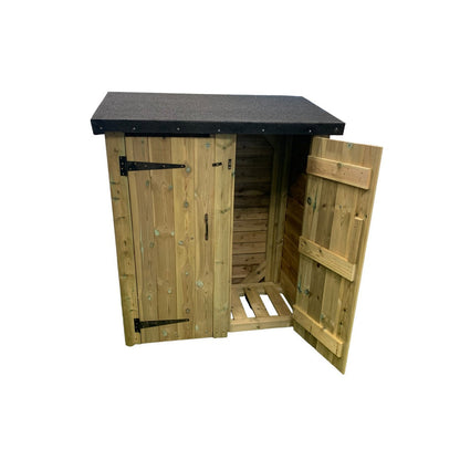 Ascot Garden Tool Storage Shed 120cm wide x 60cm deep by Churnet Valley - DTS01