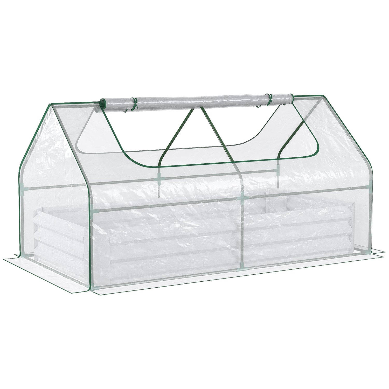 Raised Garden Bed with Greenhouse Primary Image