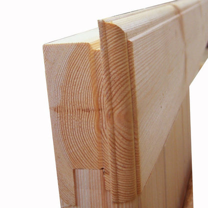 Shire Shire Dean 7' 10" x 13' 8" Pent Log Cabin - Premium 44mm Cladding Tongue & Groove