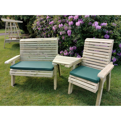 Croft Ergo Garden Tete a Tete by Croft - 3 Seats